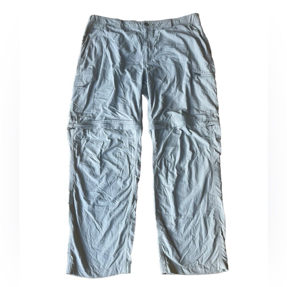 Columbia Mens Convertible Hiking Pants Omni Shade Sun Protection Size 40